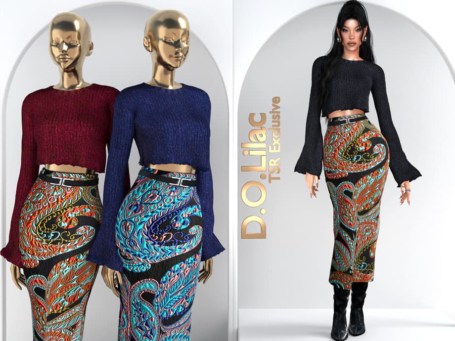 Сет одежды Bohemian Luxe Elegance Set